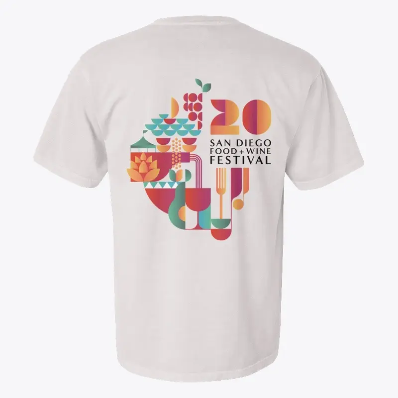 20th San Diego Food + Wine Tee